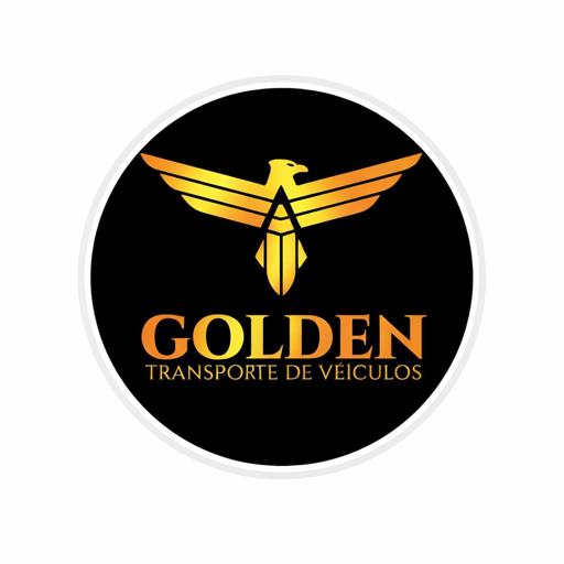 Logo Golden Transporte de Veículos